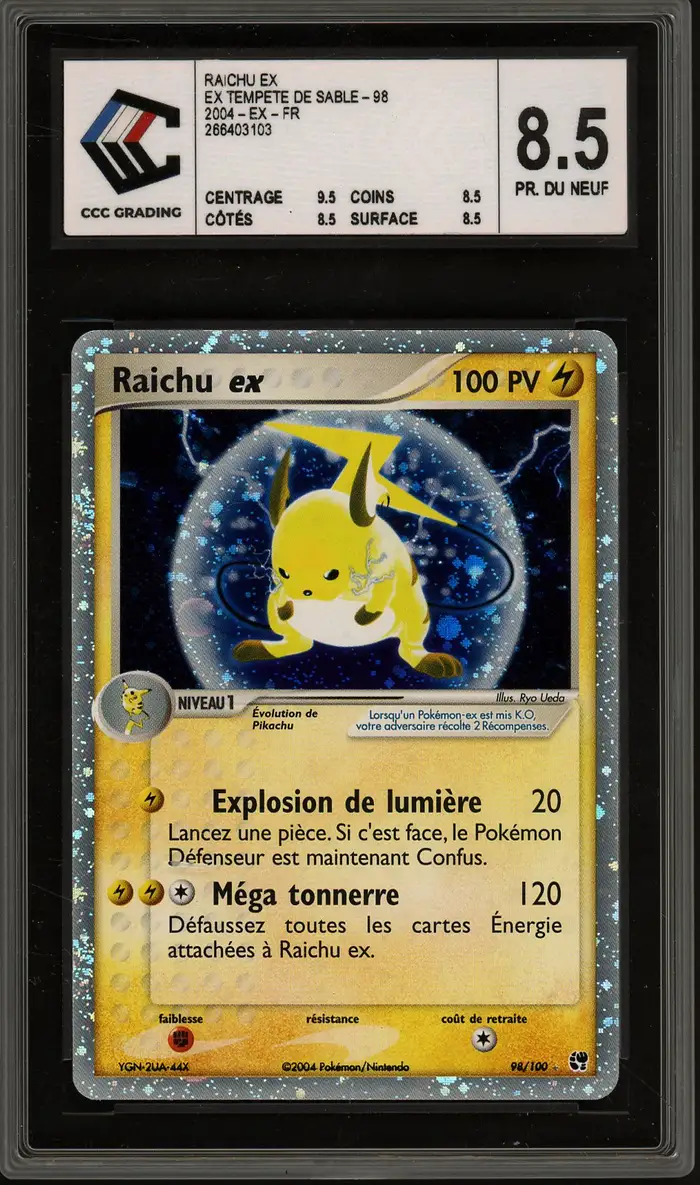CCC 8.5 Raichu Ex