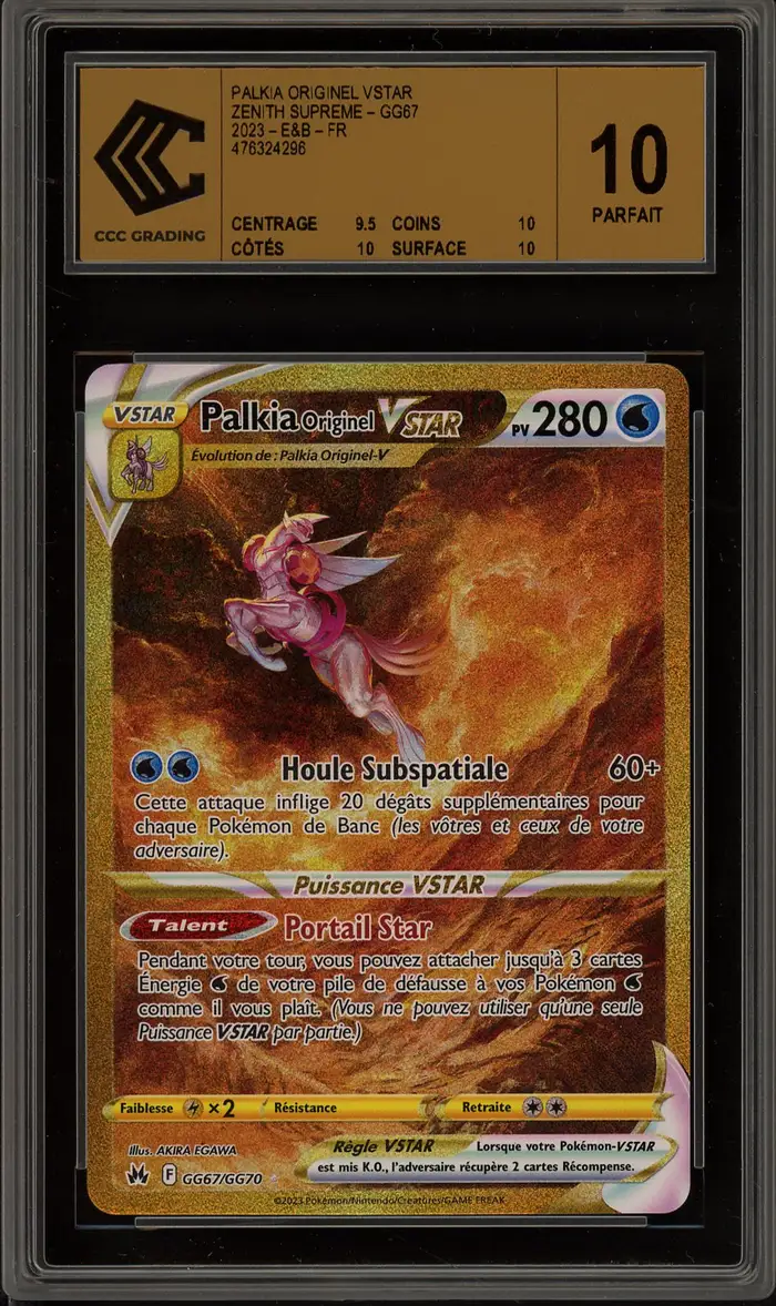 CCC 10 Palkia Originel VStar Gold