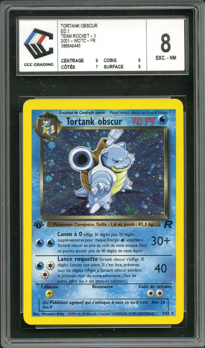 CCC 8 Tortank Obscur Holo