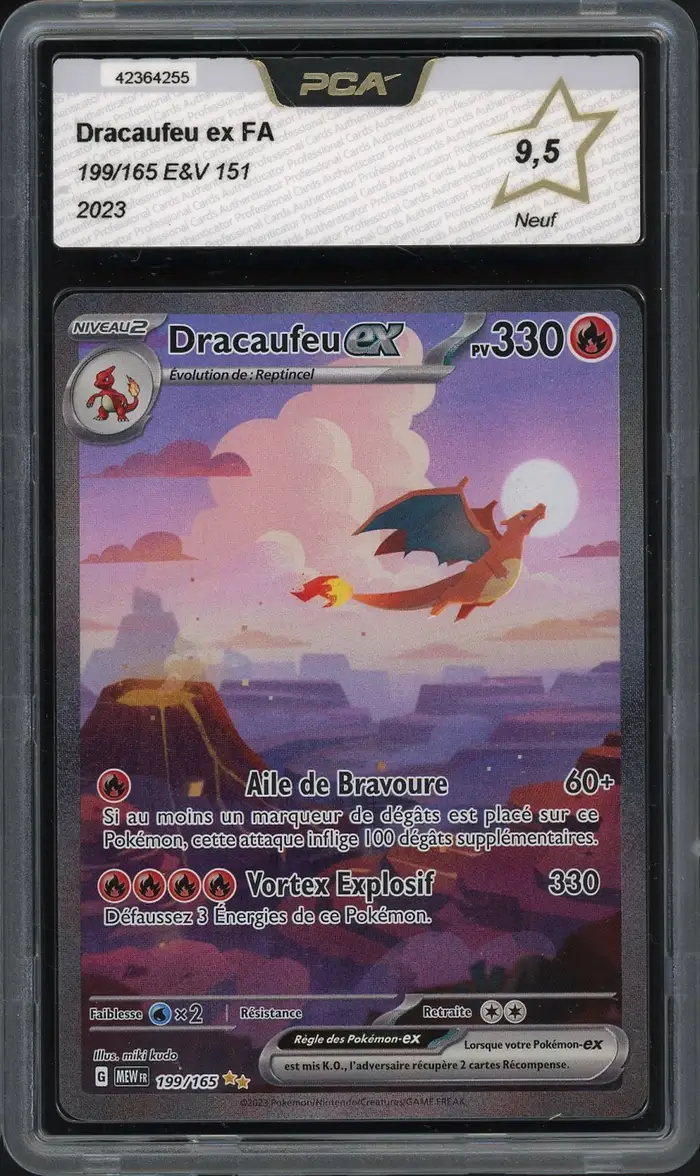 PCA 9.5 Dracaufeu Ex