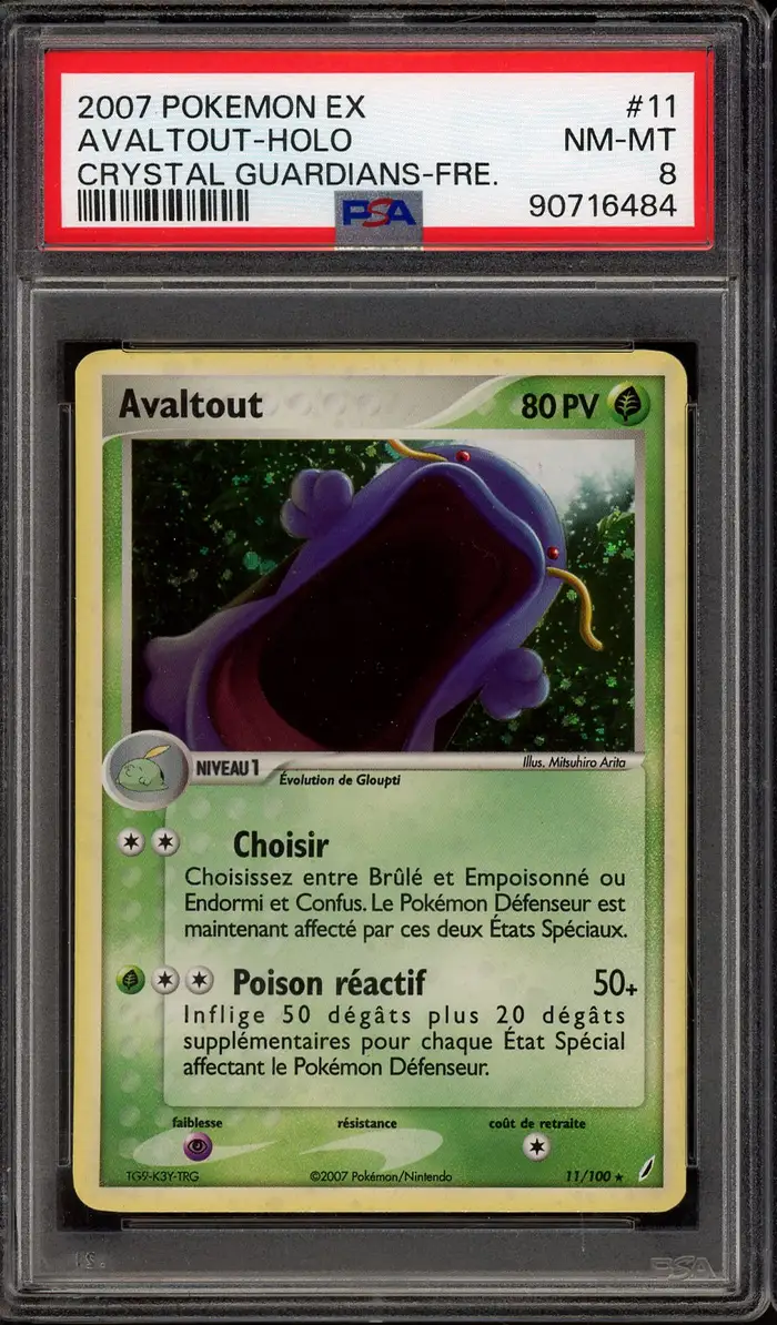 PSA 8 Avaltout Holo