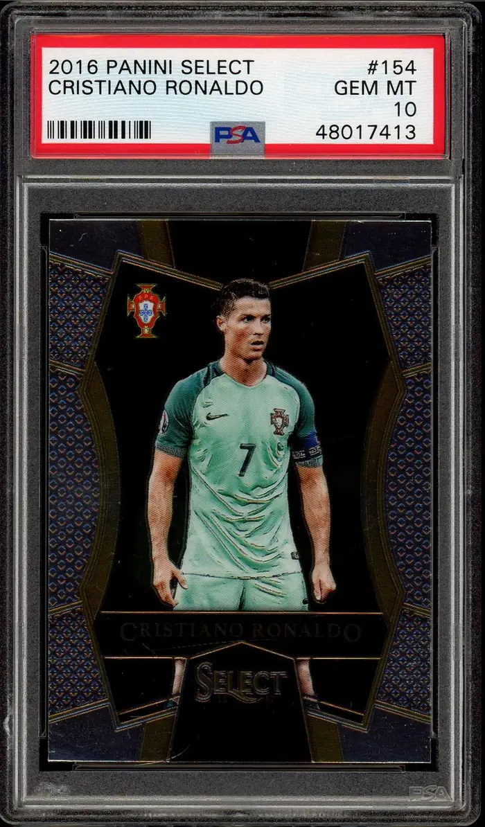 PSA 10 Cristiano Ronaldo