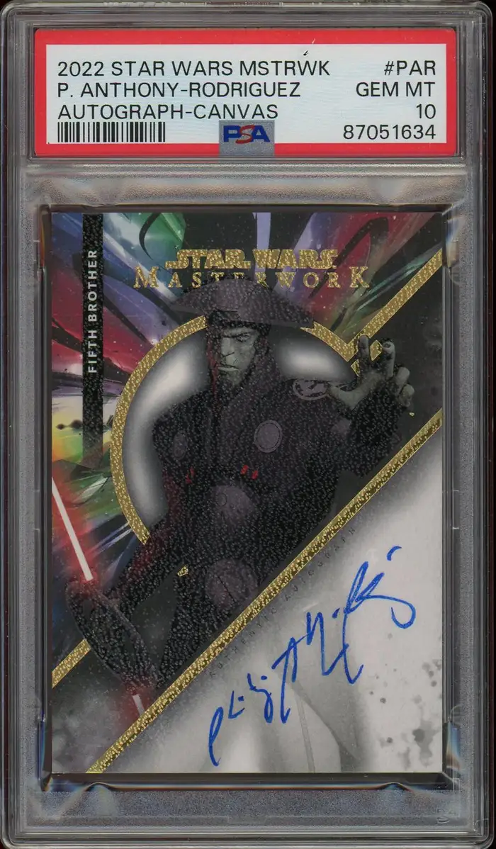 PSA 10 Philip Anthony-Rodriguez as "Fifth Brother" Canvas