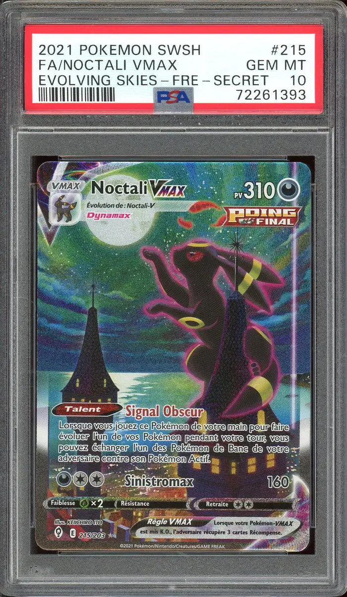 PSA 10 Noctali VMax