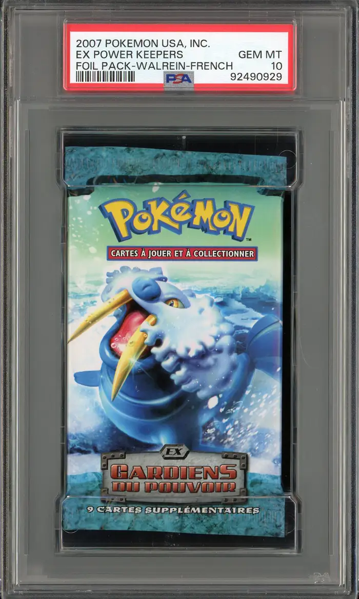 PSA 10 Booster Ex Gardiens du Pouvoir