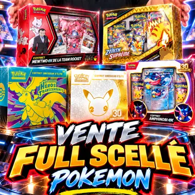Vente full scellé Pokemon 🔥🔥