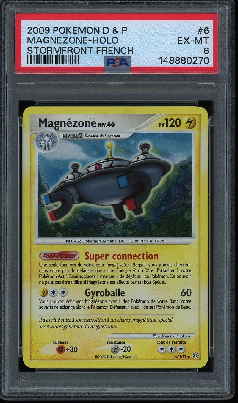 PSA 6 Magnézone Holo